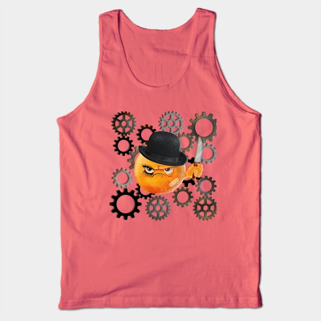 The Angry Orange Tank Top by PrivateVices